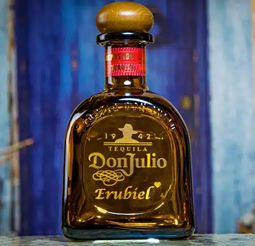 Don Julio Reposado Tequila Personalized Engraved EMPTY BottleDecanter (Compatible replacement for Don Julio bottle)