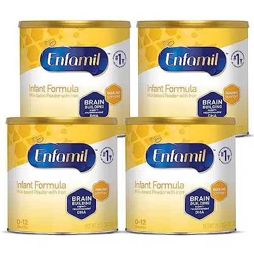 Enfamil Infant Formula, Milk based Baby Formula with Iron, Omega DHA & Choline, Powder Can, Oz (Pack of )