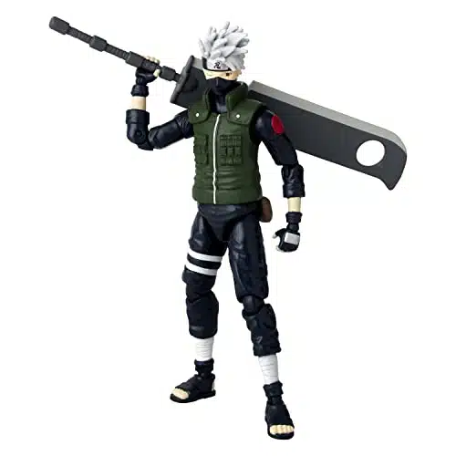 ANIME HEROES   Naruto   Kakashi Hatake Fourth Great Ninja War Action Figure