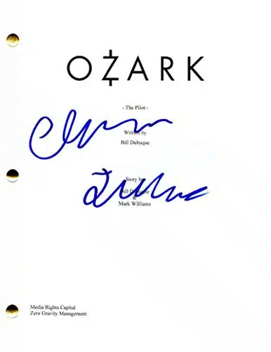 CHARLIE TAHAN SIGNED AUTOGRAPH   OZARK FULL PILOT SCRIPT   WYATT LANGMORE, RUTH, JASON BATEMAN, LAURA LINNEY, JULIA GARNER, SOFIA HUBLITZ, MARTY BYRD, I AM LEGEND, FRANKENWEENIE