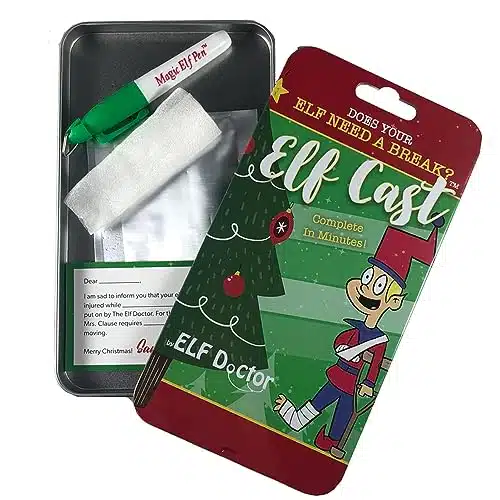 Elf Doctor Elf Cast for Christmas Elves   Official Elf Marker & Note from Santa