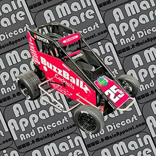 Midget Sprint Car #K Taylor Reimer Buzzballz Cocktails USAC National Midget Championship () Diecast Model Car by Acme A