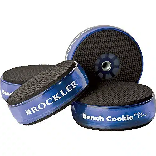 Rockler Work Bench Cookies Plus Work Grippers (Pack) Bench Cookies Protect Workpiece from Scratches and Benchtop Debris   Woodworking Kit for Most Average Sized Panels