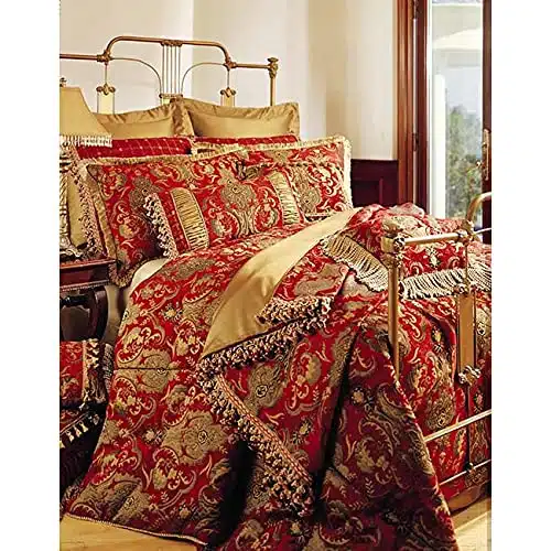 Sherry Kline China Art Red Piece Comforter Set King