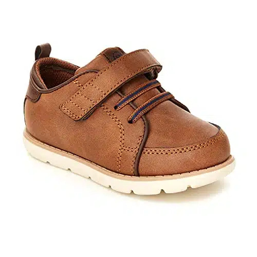 Stride Rite Boys Ethan Dress Shoe, Tan, Toddler