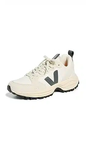 Veja Women's Venturi Sneakers, Gravel Graphite, Off White, edium US