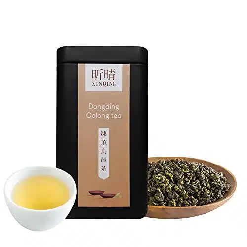 Xin Qing Dongding Oolong Tea Tung Ting Oolong Tea Taiwan Oolong Tea Dong Ding Oolong Tea High Mountain Oolong Tea Oolong Tea Loose Oolong Tea Loose Leaf Oolong Tea å»é¡¶ä¹é¾è¶ å°æ¹¾è¶ é«å±±è¶ g