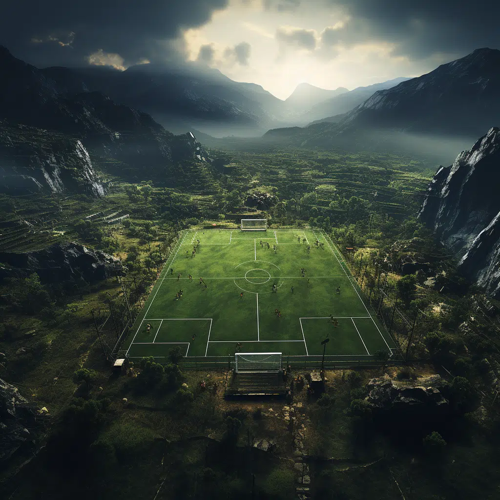 soccer field