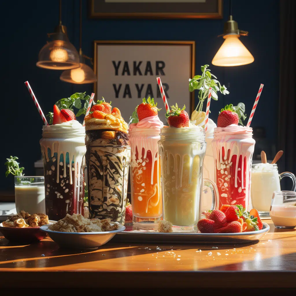 the yard milkshake bar