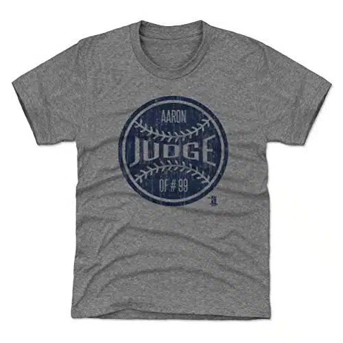 Aaron Judge Youth Shirt (Kids Shirt, Y Large, Tri Gray)   Aaron Judge Ball B