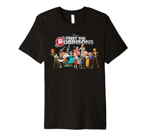 Disney Meet The Robinsons Characters Premium T Shirt