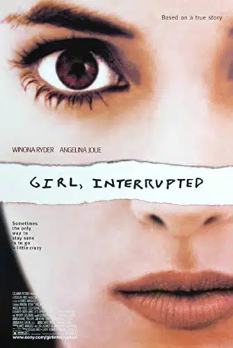 Movie Poster GIRL, INTERRUPTED Sided ORIGINAL NxANGELINA JOLIE