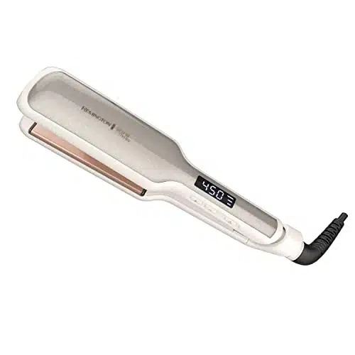 Remington Shine Therapy inch Hair Straightener Iron, Flat Iron for Hair Infused with Argan Oil & Keratin, Professional Ceramic Flat Iron for Less Frizz, Shinier & Smoother Hair, Hair Styling Tools