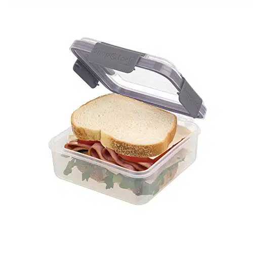 SnapLock by Progressive   SNL GY SnapLock by Progressive Sandwich Container, , Gray