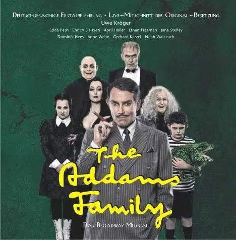 The Addams Family   Original Germany Cast