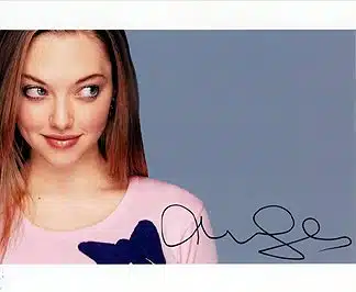 AMANDA SEYFRIED   Mean Girls xFemale Celebrity Photo Signed In Person