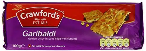 Crawford's Garibaldi Biscuits g (Pack of )