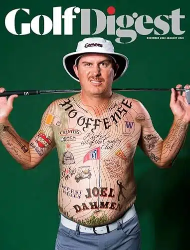 Golf Digest Magazine December January Joel Dahmen