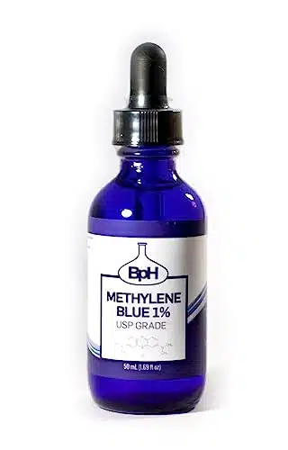 Methylene Blue, % USP (Pharmaceutical) Grade, mL (fl oz) Glass; rd Party Tested