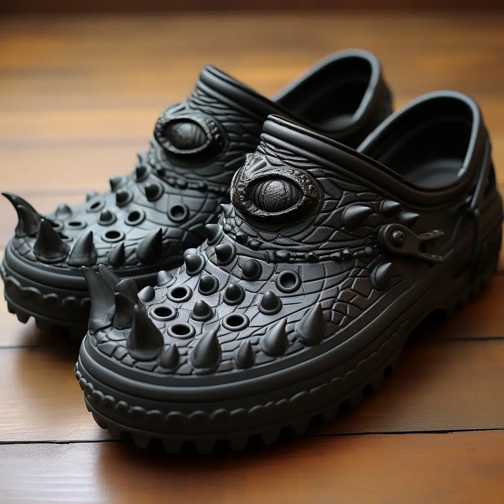 black crocs