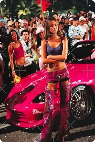 DEVON AOKI IN FAST FURIOUS Poster Metal Tin Sign Fun Home Art Wall Decor xInch