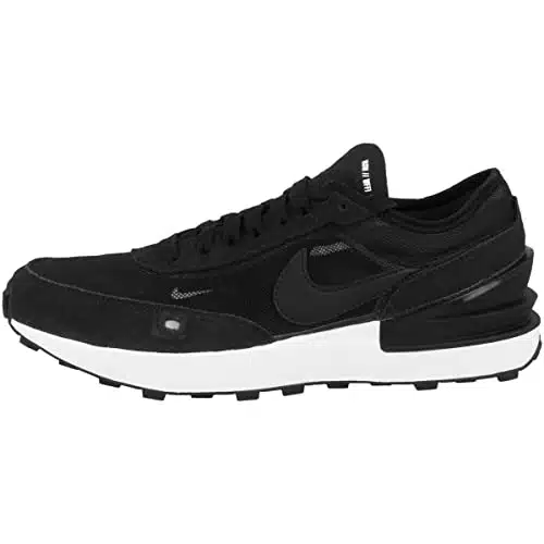 Nike Boy's Waffle One (Big Kid) BlackBlackWhiteOrange Big Kid M