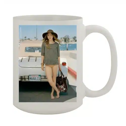 Shamrock Solutions Devon Aoki   oz White Ceramic Coffee Mug SRS #PDI