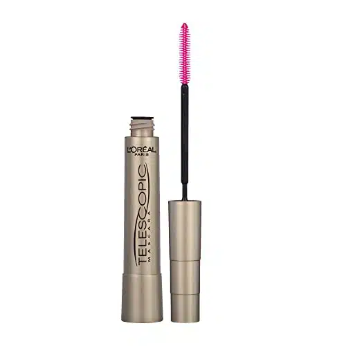 L'Oreal Paris Makeup Telescopic Original Lengthening Mascara, Blackest Black, Fl Oz (Count)