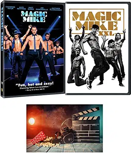 Magic Mike One and Magic Mike XXL Two DVD Set with Bonus Art Card