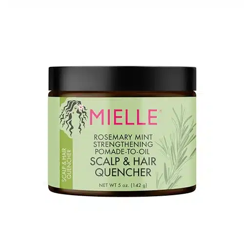 Mielle Rosemary Mint Strengthening Pomade To Oil Scalp & Hair Quencher, Nourishes, Conditions & Add Shine, Ounces