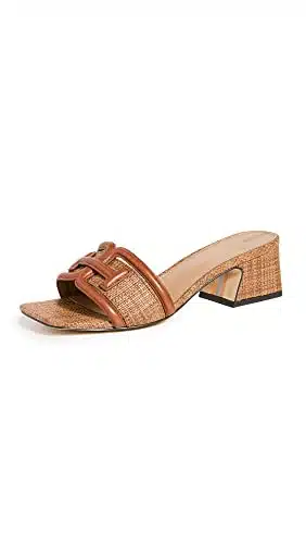 Sam Edelman Women's Waylon Heeled Sandal, Rich Cognac,