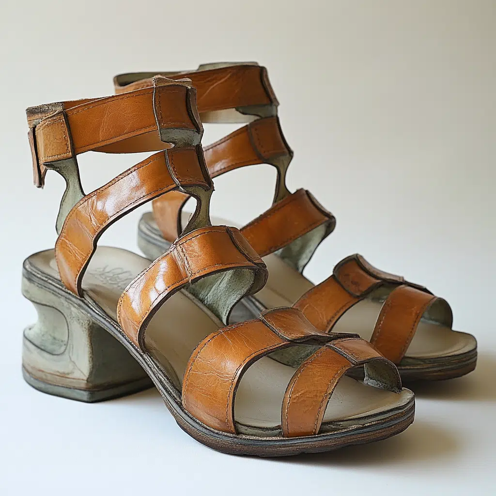 strappy sandals